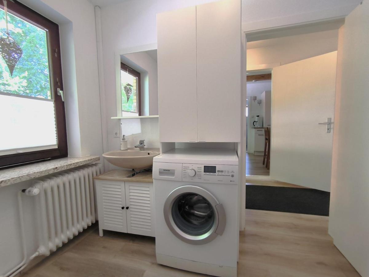 Ferienwohnung Zwischen Den Meeren - Schoene Und Gemuetliche Fewo Mit Garten Dorpstedt Екстер'єр фото